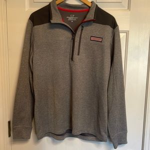 Vineyard Vines performance half zip pullover. NWOT.